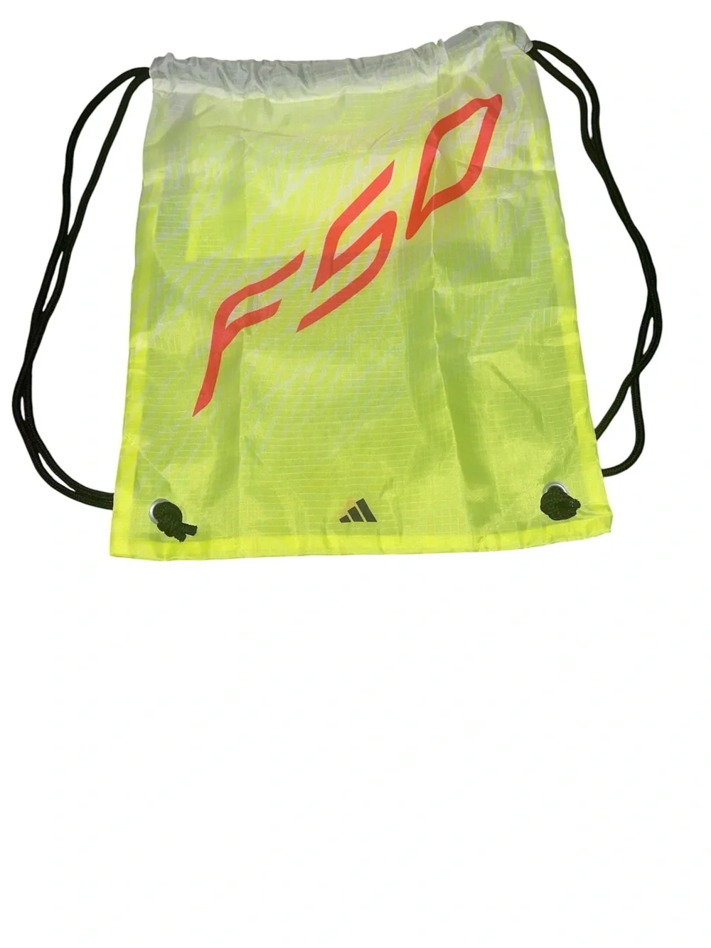 Adidas F50 Elite Drawstring Cleats Boot Bag Team Solar Yellow/Lucid Red NEW